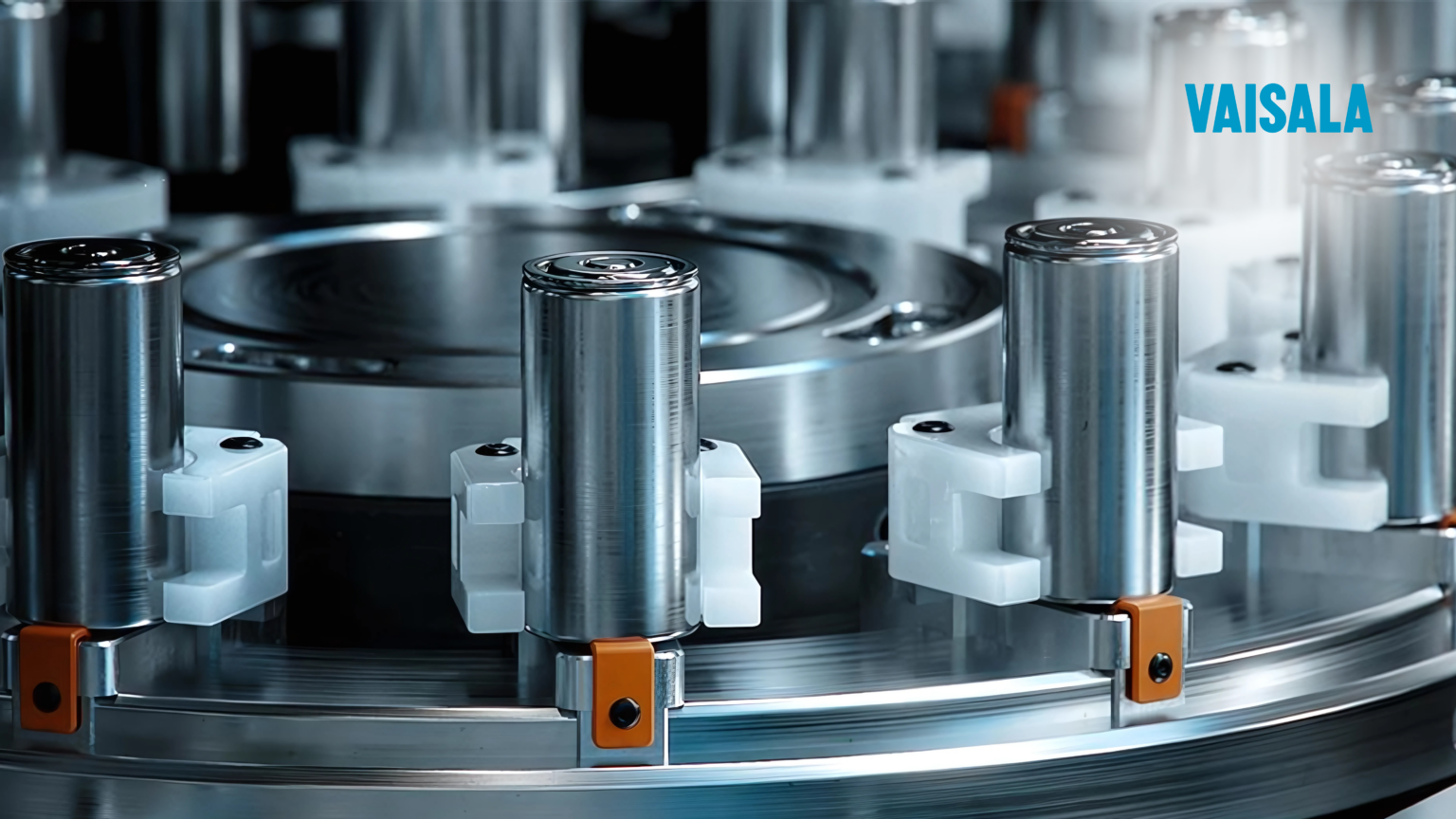 Sản xuất pin - Đo độ ẩm và nồng độ chất lỏng chính xác Vaisala