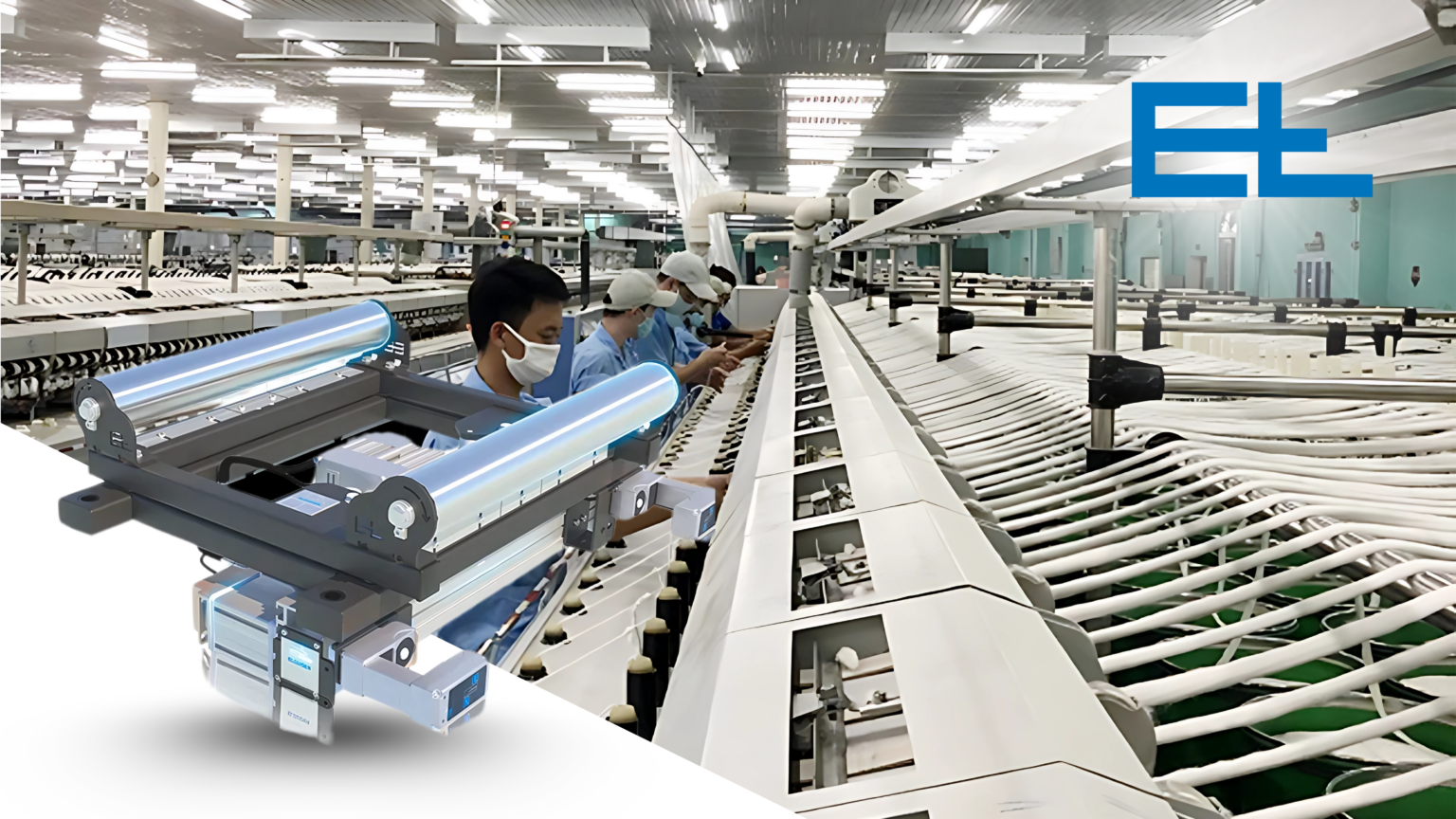 ERHARDT+LEIMER – CANH BIÊN CHUẨN TỪNG SỢI VẢI, NÂNG TẦM DỆT MAY TỰ ĐỘNG HÓA