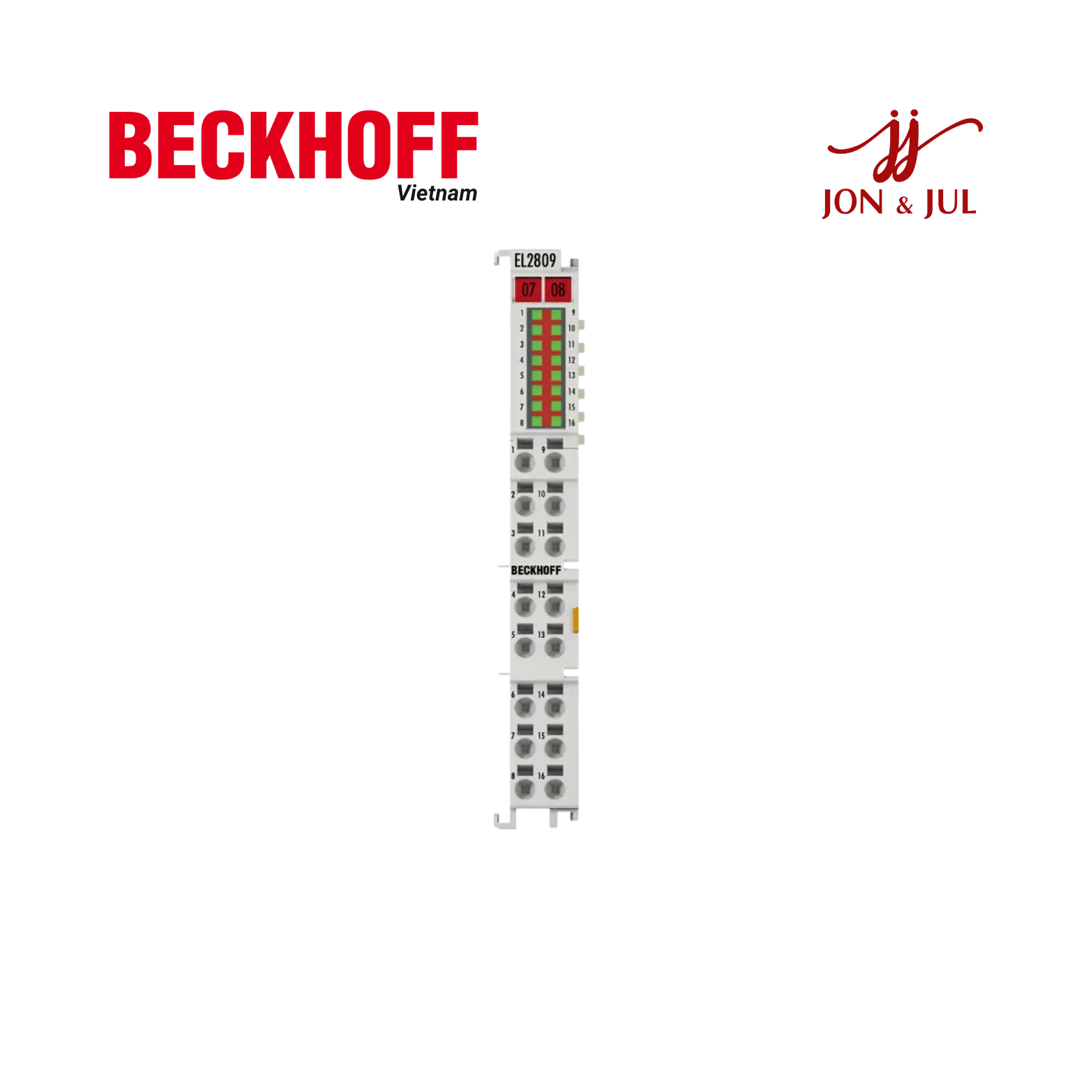 EL2809 EtherCAT Terminal Beckhoff Vietnam