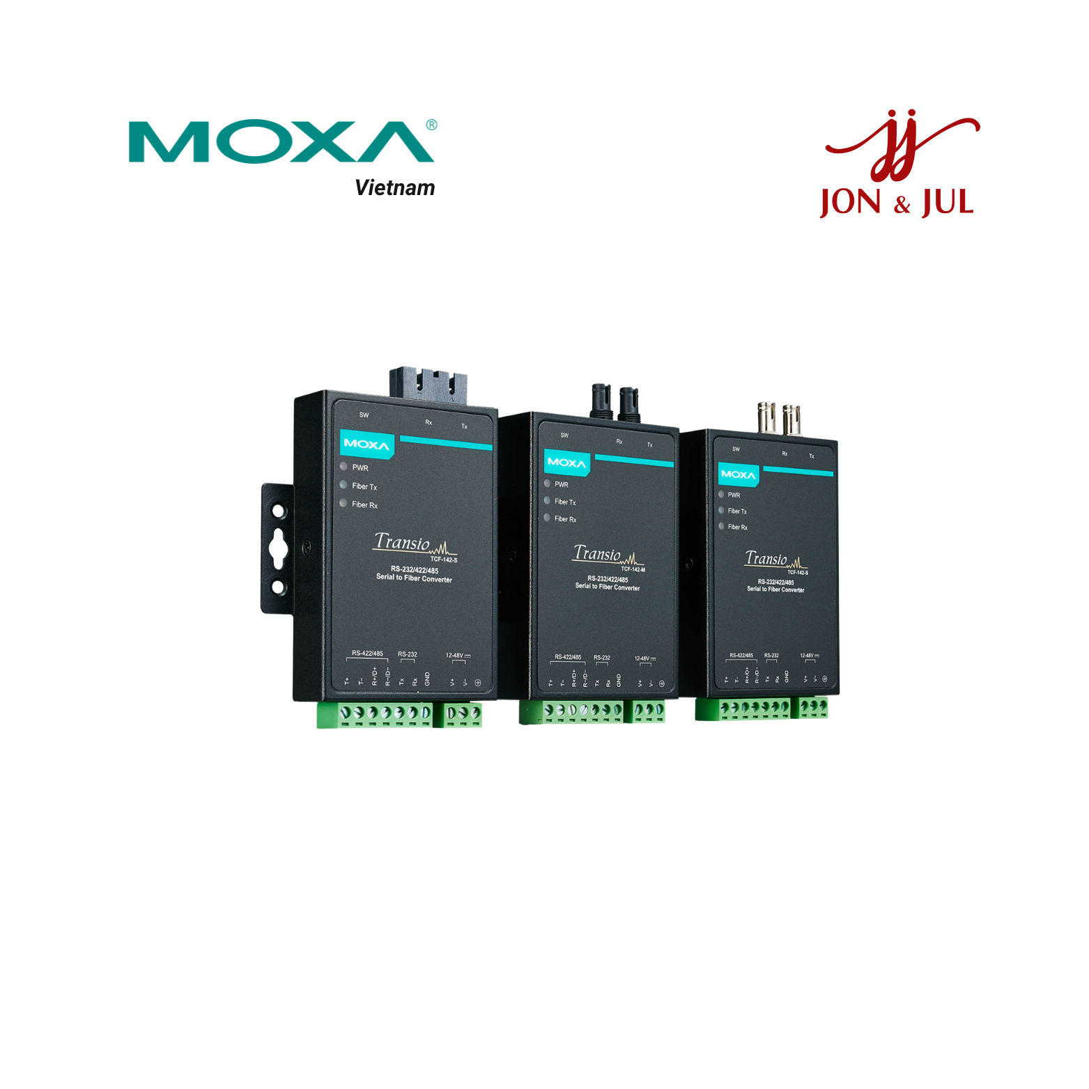 TCF-142-S-SC Serial-to-Fiber Converters Moxa Vietnam