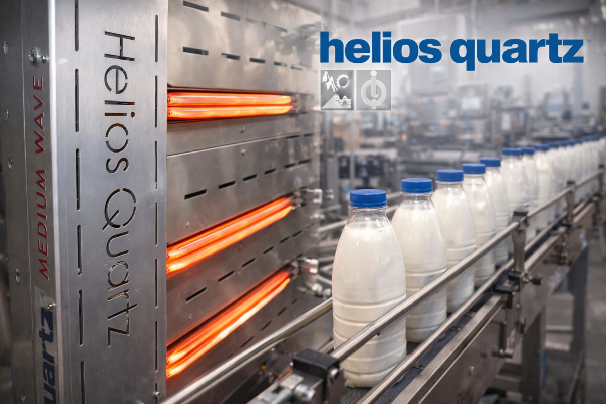 HELIOS – Giải pháp tiệt trùng bao bì trong nhà máy sản xuất sữa