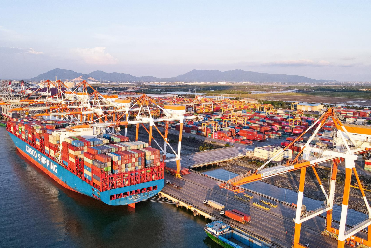 Giải pháp ứng dụng CEX-0004 Lenoir Elec cho hệ thống băng tải container tại cảng biển