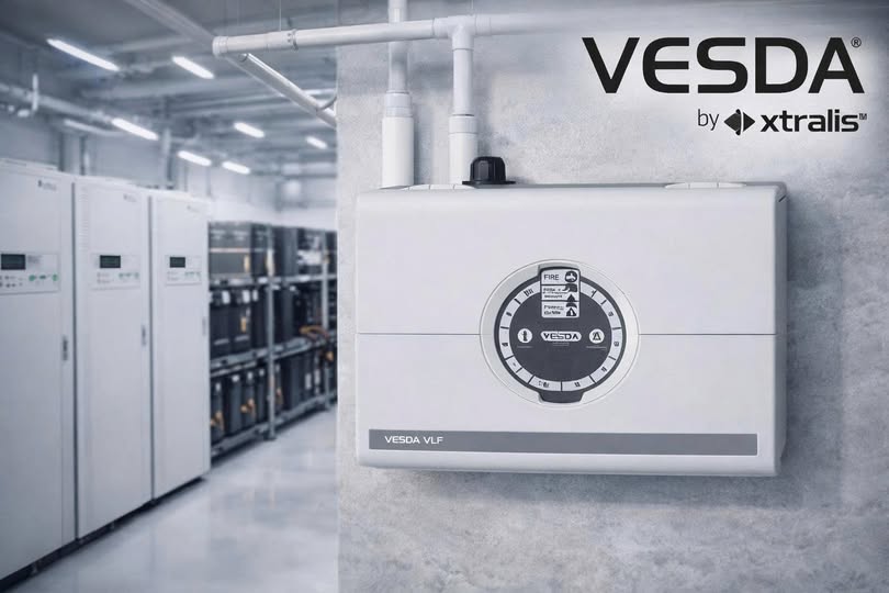🔥⚡ SMALL AREA DETECTOR – XTRALIS VESDA Giải pháp phát hiện khói SỚM cho Phòng UPS & Battery Room ⚡🔥