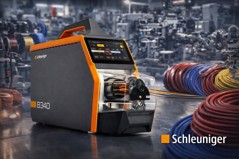 ⚡ STRIPPING MACHINE SCHLEUNIGER – Giải pháp tuốt dây chính xác cho nhà máy dây điện & cáp