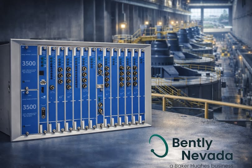 🌊 BENTLY NEVADA – Giải pháp giám sát & bảo vệ thiết bị cho nhà máy thủy điện ⚙️