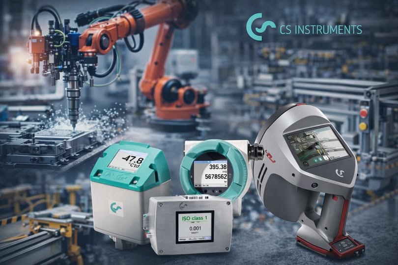 🔥 CS INSTRUMENTS – Giải pháp đo lường khí & khí nén “Made in Germany”