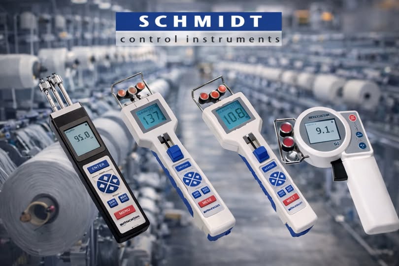 🧵 HANS-SCHMIDT – Giải pháp đo & kiểm soát lực căng sợi cho ngành dệt may ⚙️