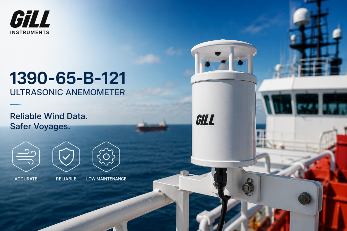 GILL INSTRUMENTS VIETNAM – ĐO GIÓ SIÊU ÂM CHO TÀU THỦY BẰNG 1390-65-B-121 ULTRASONIC ANEMOMETER